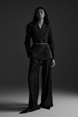 Pantal?n con efecto arrugado - H&m фото 8