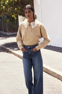 Wide High Waist Jeans - H&m фото 8