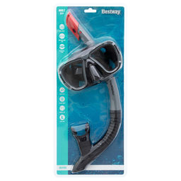 Набор для плавания Bestway Black Sea 24021, от 14 лет, маска, трубка, МИКС