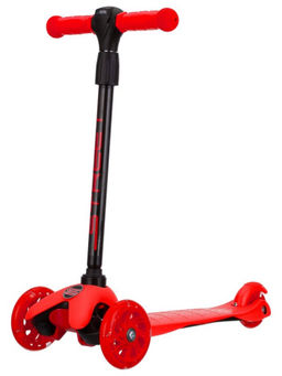 Самокат трехколесный с фонариком