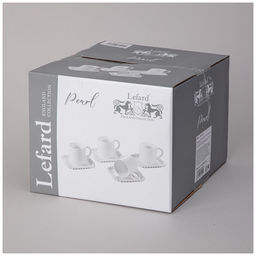 ЧАЙНЫЙ НАБОР LEFARD PEARL НА 4 ПЕР. 8 ПР. 7,5*10,5*8 СМ 220 МЛ  фото 4