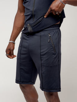 Спортивный костюм летний мужской темно-синего цвета 2262TS - Chunmai фото 12