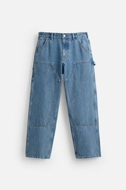 CARPENTER STRAIGHT-LEG JEANS - Zara фото 37