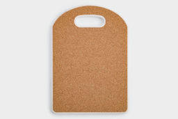 Подставка под горячее, 24х17 см, керамика/пробка, белая, Еж Autumn forest - Anna lafarg фото 5