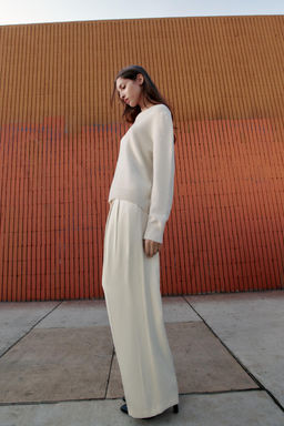 PLAIN KNIT JUMPER - Zara фото 4