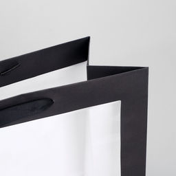 Пакет крафтовый с пластиковым окном Burn to be wild, 31 х 26 х 11 см - Дарите счастье фото 10