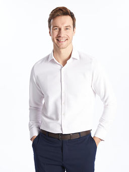 Slim Fit Uzun Kollu Arm?rl? Erkek G?mlek