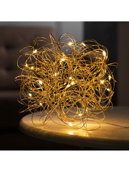 Светодиодная фигура «Облачко» 20 см, 20 LED, от батареек AAx2, свечение тёплое белое