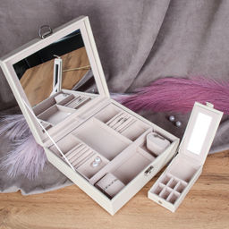 Шкатулка для украшений 25х25х9 / 223-3 /уп 20/ - Галеонтрейд фото 5