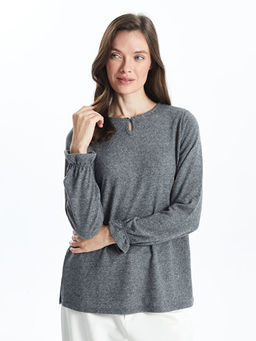 Bisiklet Yaka Kad?n Bluz