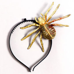 Карнавальный ободок Золотой паук