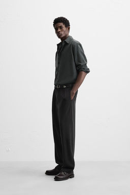 FLOWING SHIRT WITH POCKET - Zara фото 23