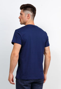 Футболка мужская короткий рукав GREG TS521-3920 (т.синий)  фото 7