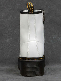 01-B6020-2 WHITE Ботинки демисезонные женские (натуральная кожа) - Фабричный китай фото 26