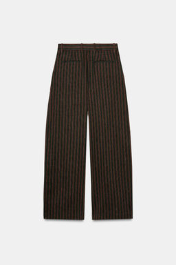 ZW COLLECTION STRIPED TROUSERS - Zara фото 6