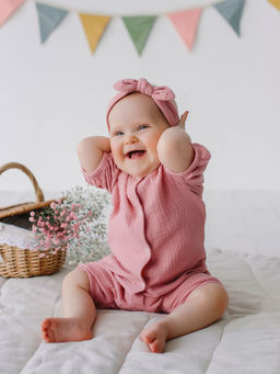 Повязка-солоха муслиновая Сакура 0+ - Bungly фото 4