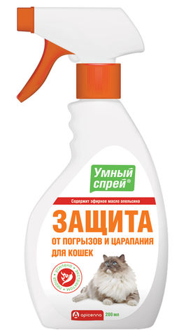 Умный Спрей защита от погрызов и царапания для кошек
