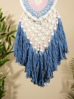 Ловец снов «Голубое сердце», 17×50 см