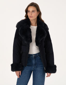 Lacivert Comfort Fit Mont - Pierre cardin фото 3