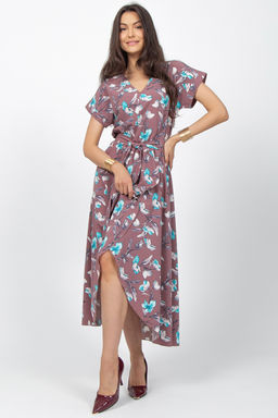 Платье Феерита (лиловый) - Эльза фото 9