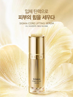 Сыворотка антивозрастная подтягивающая с нарциссом и пептидами HERA Signia Core Lifting Serum, 10ml