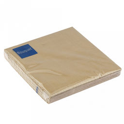 Салфетки бумажные "Bouquet" 33х33см, 3-х слойные, 20 штук в упаковке, 100% целлюлоза, "Gold" (Россия)