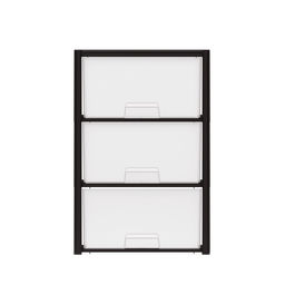 Комод "Колорит" 3-х секцион. (черный) М7924