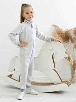 Комбинезон детский светлосерый