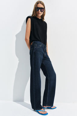 JEANS ZW COLLECTION RECTOS TIRO BAJO / Azul