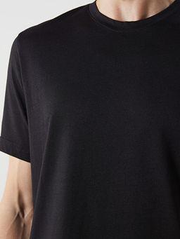 DRY TOUCH Bisiklet Yaka Penye Erkek Ti??rt