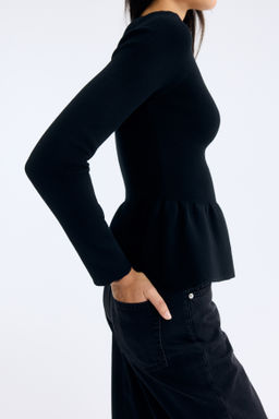 Top de punto con peplum - H&m фото 3