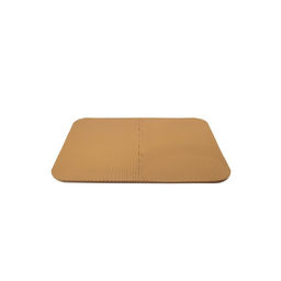 Коврик eva универсальный Eco-cover, Соты 125×65 см, бежевый, трансформер