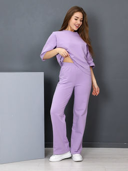 Костюм Женский из футера (2 нитка) цвет Лиловый - Амавес-текстиль фото 6