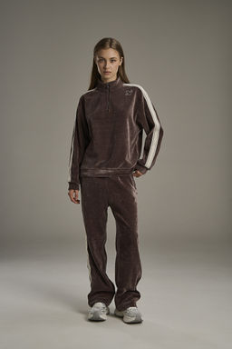 Брюки трикотажные Коричневый ICONIC Knit Track Pants - Anta фото 2