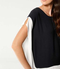 Блузка, черная - Patrizia dini фото 5