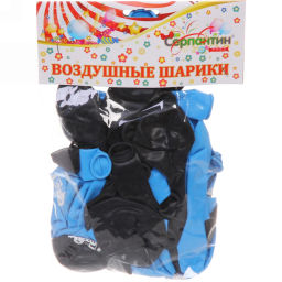 Воздушные шары 50 шт, 10"/25см "Real MAN", (микс)