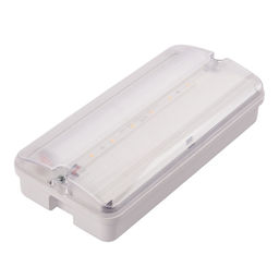 ULW-K25B 6W/4000K/EMG IP65 WHITE Светильник светодиодный влагозащищенный с БАП. Белый свет (4000K). 660Лм. Размер 220*105*50мм. Корпус белый. ТМ Uniel