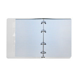 Тетрадь на кольцах, в клетку, 80 листов Аниме, пластиковая обложка, блок офсет - Calligrata фото 4