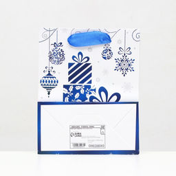 Цена за 12 шт. Пакет ламинированный Подарки 11,5 х 14,5 х 6 см - Simaland фото 6