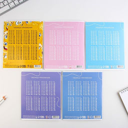 Тетрадь А5, 18 листов на скрепке в клетку Смайлы, 5 видов МИКС, белизна 96% . - Artfox study фото 16