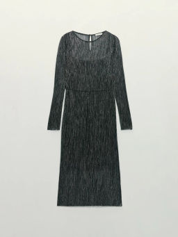 Платье миди с люрексом / Zarina