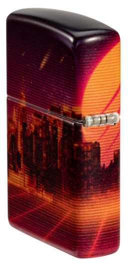 Зажигалка ZIPPO Кибергород | Cyber City 48505  фото 9