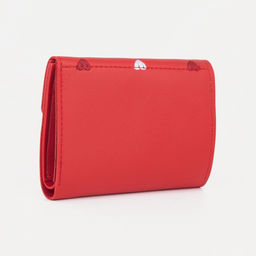 Кошелёк на кнопке, цвет красный - Simaland фото 2