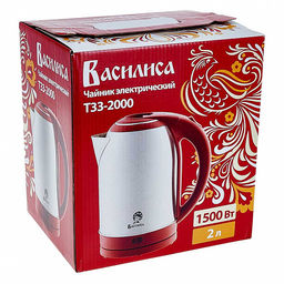 Чайник эл. 2,0 л Василиса нерж. Т33-2000 2000Вт