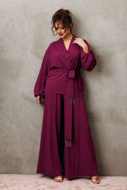 Костюм Anastasia 1063.1 марсала фото 5