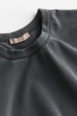 Camiseta loungewear con aspecto lavado - H&m фото 4