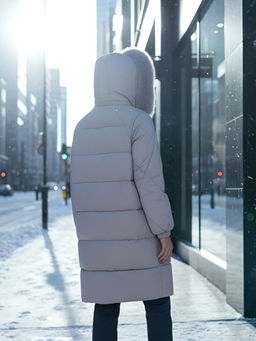 Пальто зимнее утепленное с мехом Бренд: Visdeer  фото 19