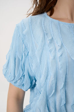 Блузка Лили (голубой) - Эльза фото 2