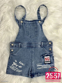 Детский джинсовый комбинезон - Bruno фото 4