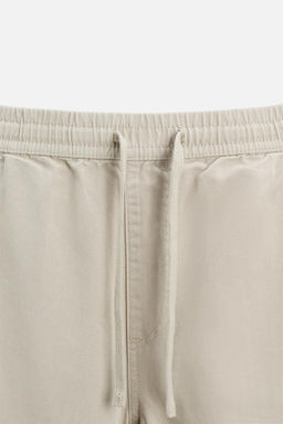 WASHED JOGGER WAIST TROUSERS - Zara фото 8